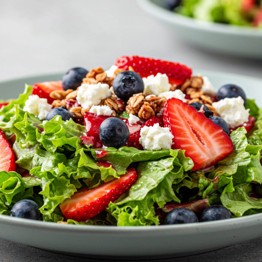 Seasonal Berry & Feta Salad